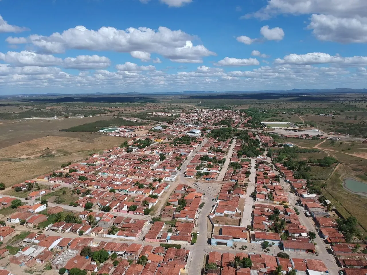 Vista aérea de Riachuelo, Rio Grande do Norte